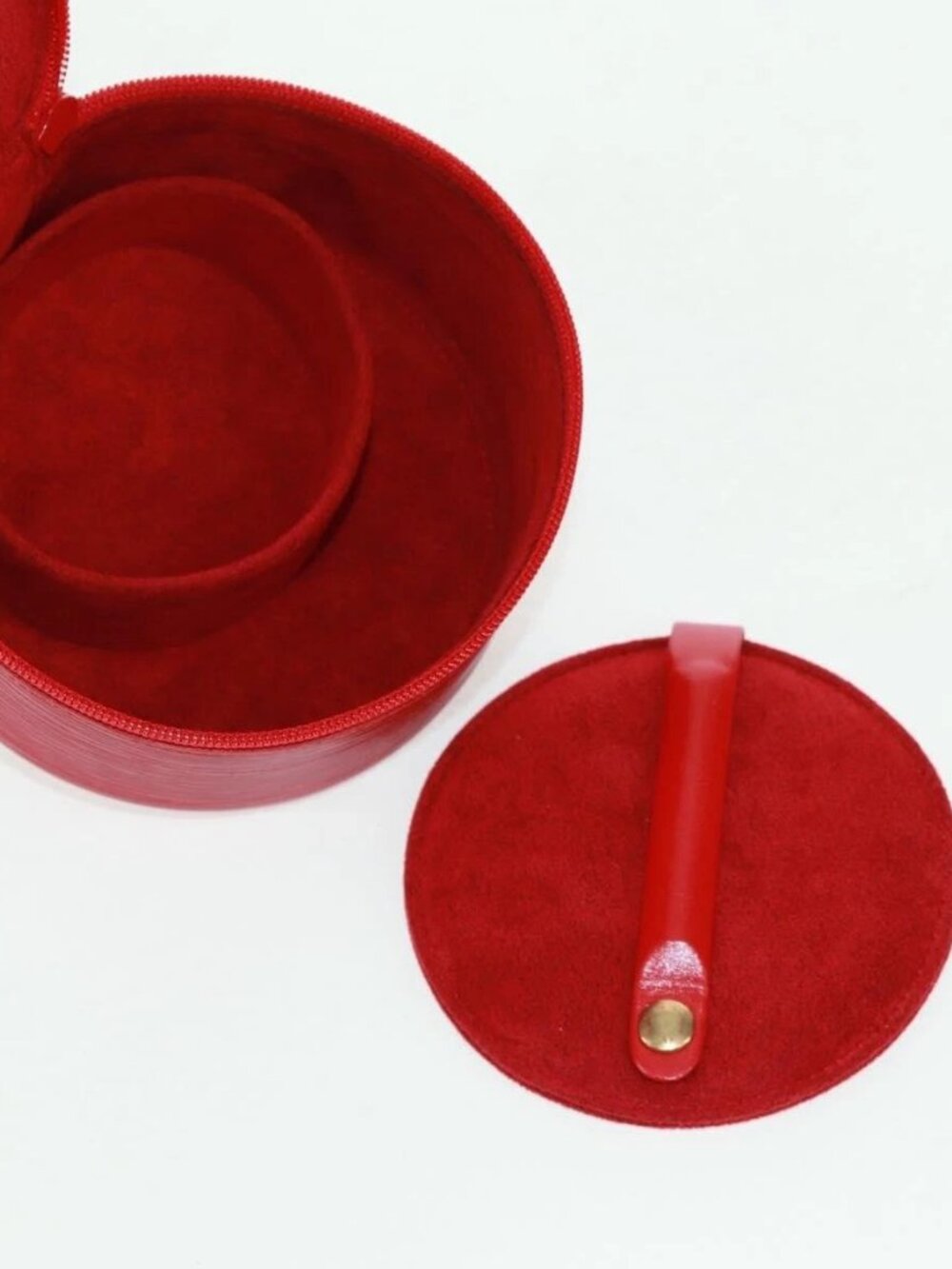 LOUIS VUITTON Epi Ecrin Bijoux 12 Jewelry Box Red M48207 LV Auth 159825V - Picture 10 of 16